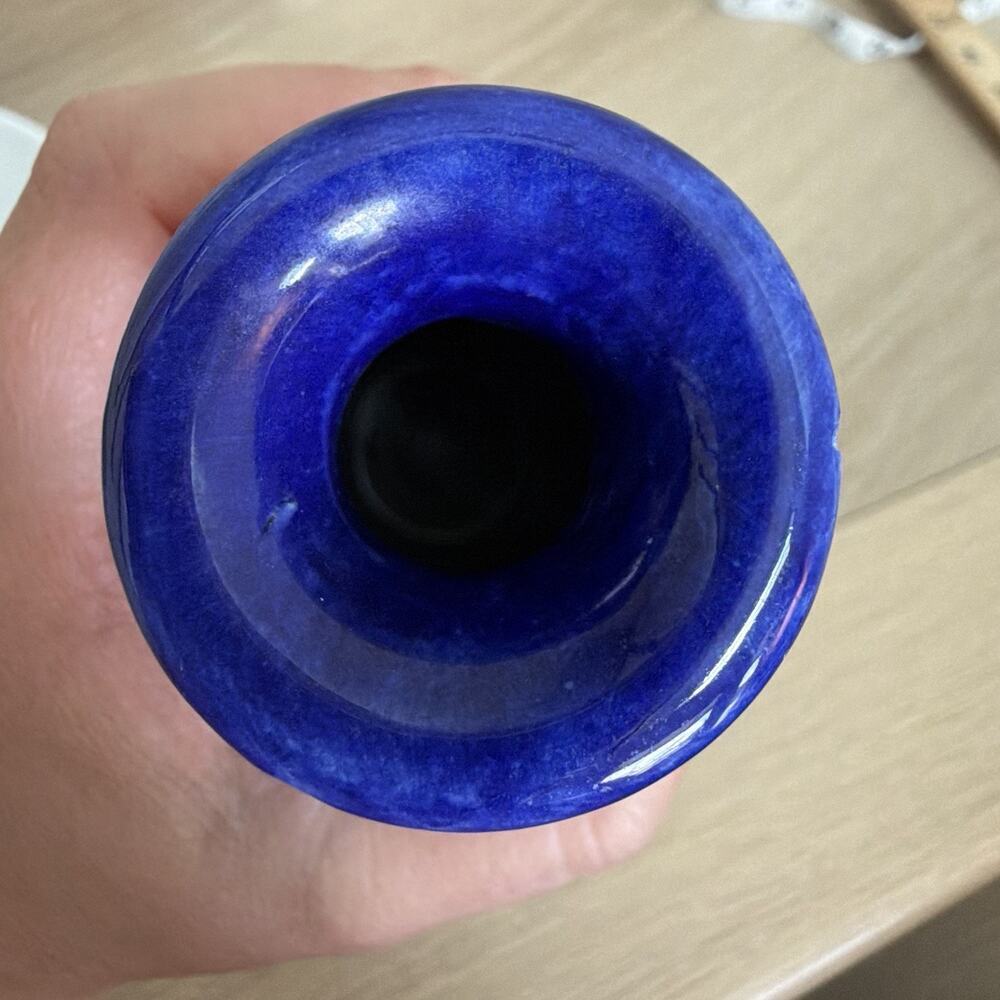 Vintage Bitossi Signed Multicolor Vase Italian Pottery 10” *Has Small Chip* - Picture 13 of 13
